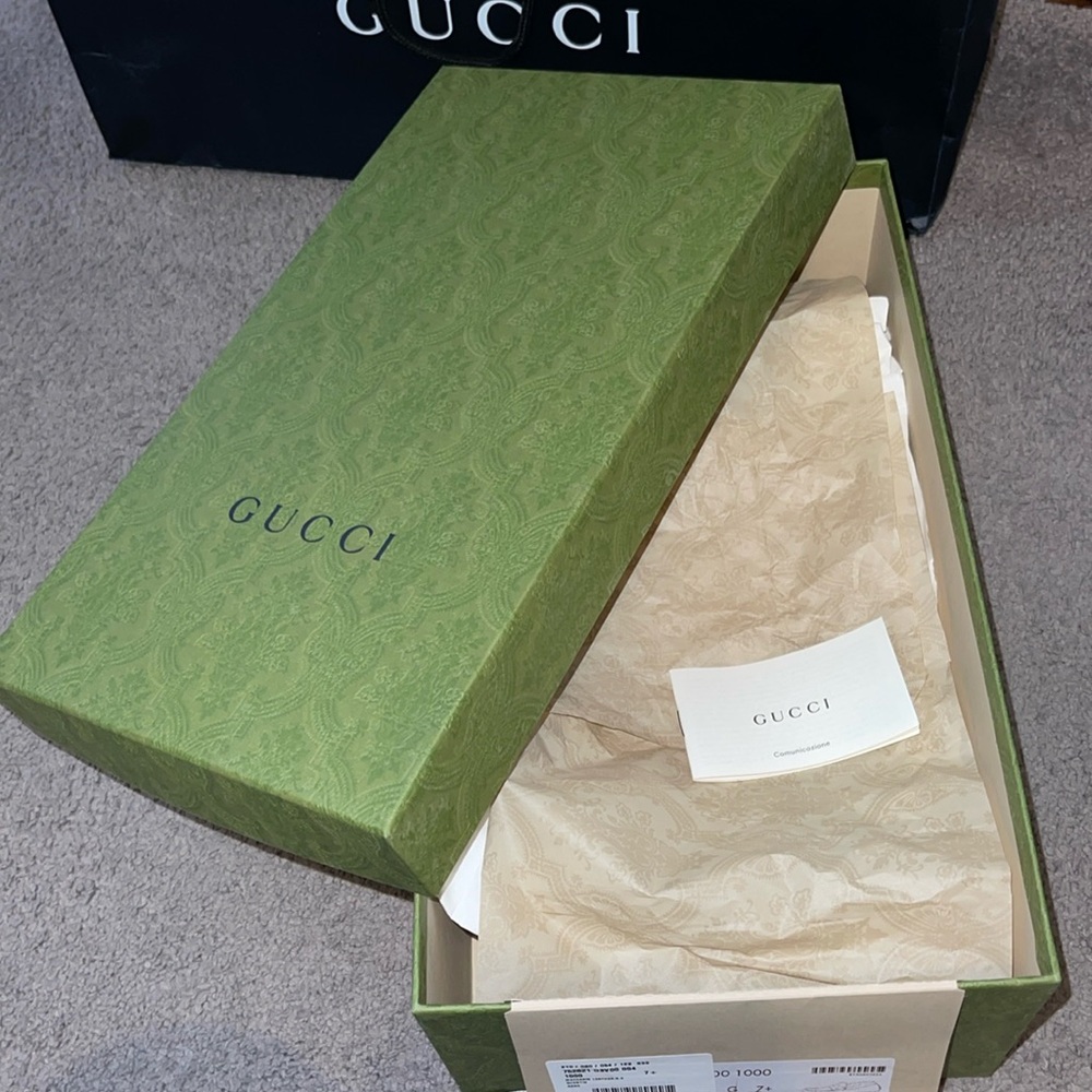 Gucci empty box.